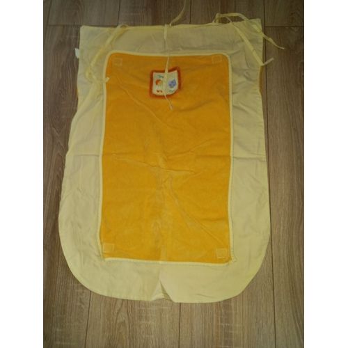 Housse Orange Matelas A Langer Marque Moulin Roty