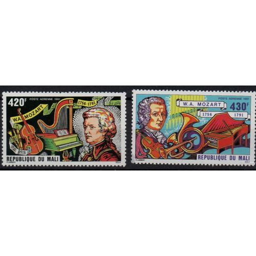 Mali Timbres Mozart 1981