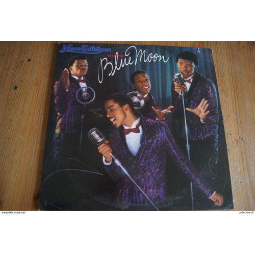 New Edition Under The Blue Moon Lp Americain 1986 Soul Doo Wop