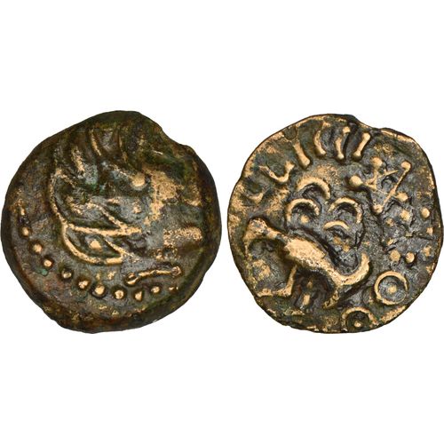 Gaule - Senons - Bronze Yllici À L'oiseau - Lt.7493 - 25-115