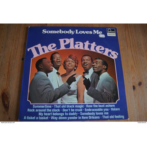 The Platters Somebody Loves Me Lp Hollandais Soul Doo Wap