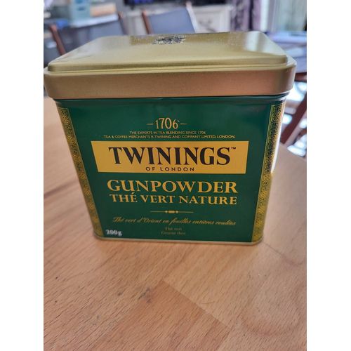 Boîte Métal Thé Vert Twinings