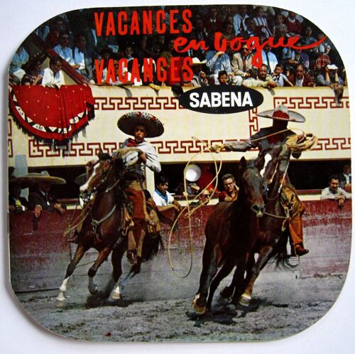 Vacances En Vogue Vacances Sabena - Livre Disques Publicitaire Sabena