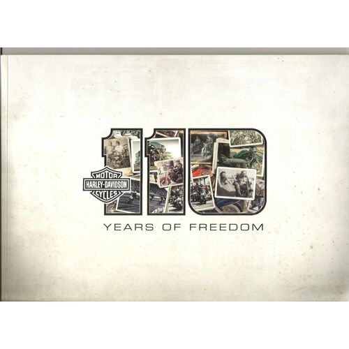 Harley-Davidson Motor Cycles 110 Years Of Freedom Catalogue 64 Pages 30x21cm Gamme Anniversaire 2013 + 3 Dépliants Assortis Offerts