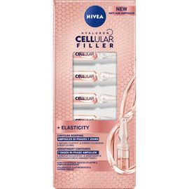 Nivea - Pack De 2 - Ampoules Biphase 7 Jours X1,2ml Cellular Hyaluron Filler 