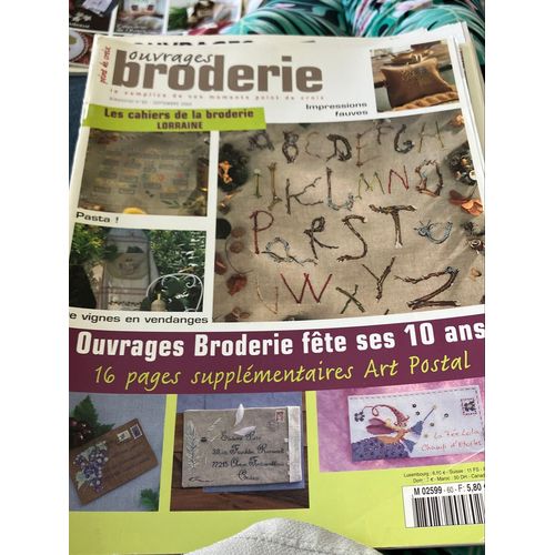 Ouvrages Broderie N60 Sep 2004