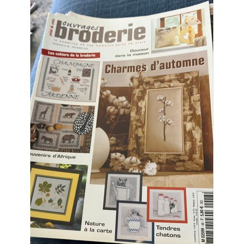 Ouvrages Broderie N48 Sep 2002