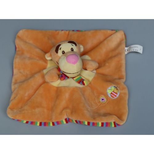 Doudou Tigrou Plat Orange Nicotoy Disney