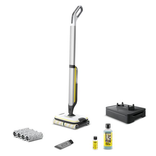 Nettoyeur de sols sans fil Karcher FC 7 Cordless Plus Stone *EU - Autonomie 45 min- 500 tr/min- Rouleaux spécial carrelage
