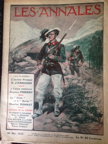 Revue Les Annales 1915