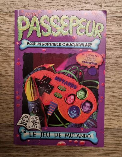 Livre Dont Vous Êtes Le Héros - Le Jeu De Mutando - Passepeur 12