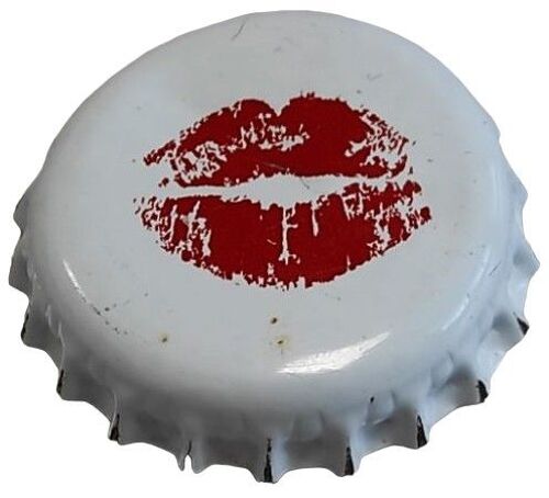 Belgique Capsule Bière Beer Crown Cap Chérie Bière Blanche À La Grenade Su