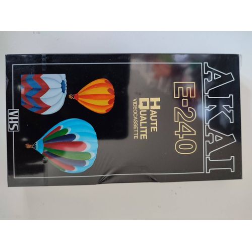 VHS AKAI E-240 Haute Qualité Vidéocassette