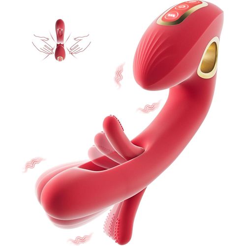 Vibromasseurs Feminin Sex Toy¿S Femme - 3 In 1 Gode Femme Sex Vibromasseurs Feminin Clitoridien Sex Toys, Godemichets Sexes Plaisir Homme Gode Homme Pour Gay Plug Anus Femme Avec 7 Modes De Battement