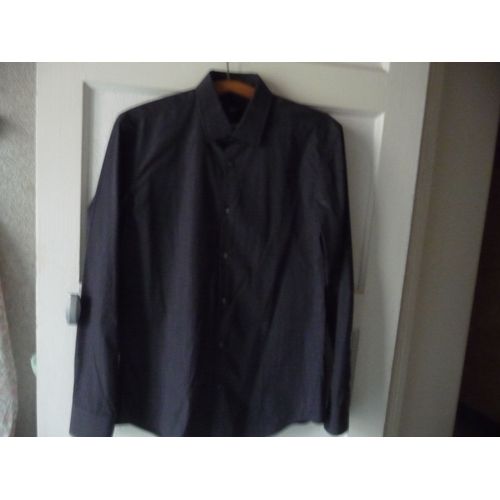 Chemise Boss Manches Longues Noire