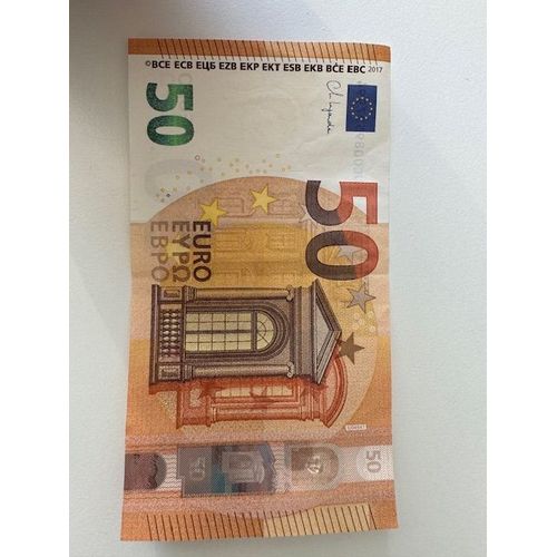 50 Euros Note Lagarde A1