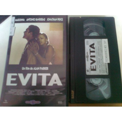 Cassette Vidéo Vhs - Evita - Madonna