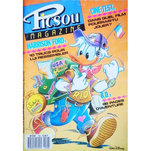 Picsou Magazine 196 - Juin 1988