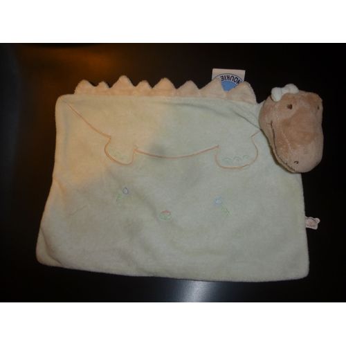 Doudou Plat Noukie's Crocodile Vert 