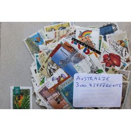 Australie 300 Timbres Différents