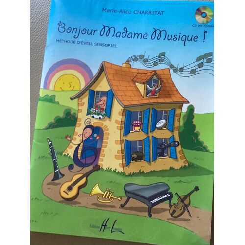 Partition Bonjour Madame Musique Ed Henry Lemoine Sans Cd
