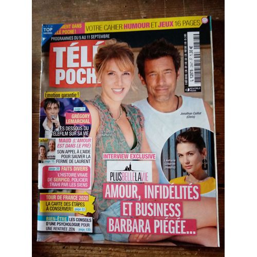 Tele Poche 2847 Du 31/08/2020 Plus Belle La Vie Lemarchal Gregory Tour De France 2020
