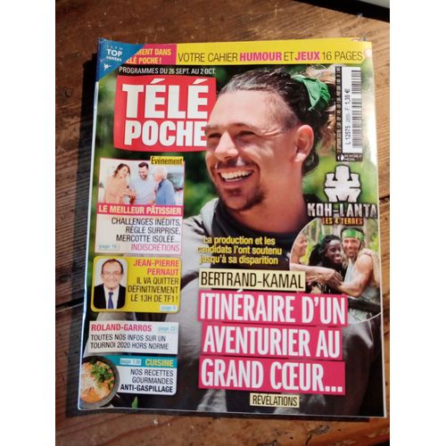 Tele Poche 2850 26/09/2020 Bertrand Kamal Jp Pernault Roland Garros