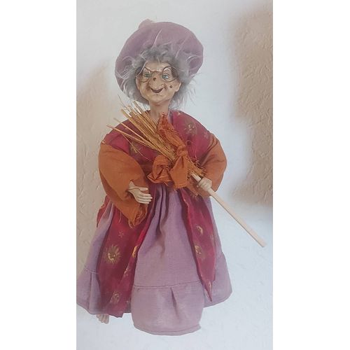 Decoration Halloween Sorcière Suspendue