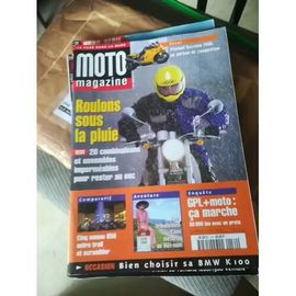Moto Magazine 134 De 1997 Triumph Daytona T595,Suzuki Tl1000s,Suzuki Gsxr 600,Aprilia Moto 6.5,Bmw F650 Sta,Kawasaki 650 Klr,Honda 650 Slr,Honda Nx 650 Dominator,Bmw K100,Ducati 250 Mark 3 D,