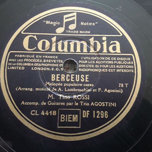 Berceuse - A Rustaglia