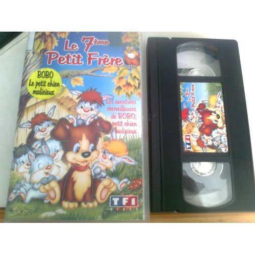 Cassette Vidéo Vhs - Le 7e Petit Frère, Bobo Le Petit Chien Malicieux - Jeno Koltai Et Tibor Hernadi
