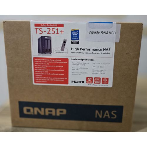 QNAP NAS - TS-251+ (Jamais utiliser) Hig performance NAS