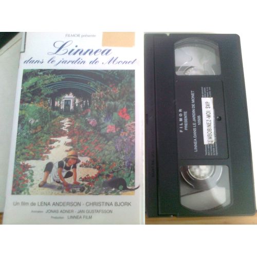 Cassette Vidéo Vhs - Linnea Dans Le Jardin De Monet - Christina Bjork, Lena Anderson