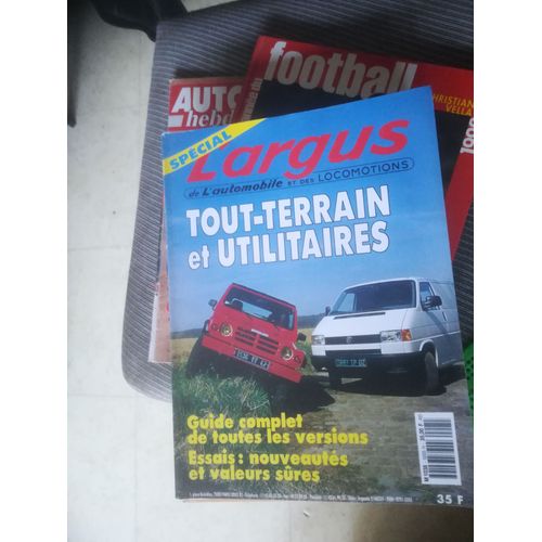 L Argus De L'automobile Hors Serie 9205 Tout Terrain Et Utilitaires,Aro 10 Diesel,Chevrolet Blazer,C15 Dangel 4x4,Jeep Wrangler,Cherokee,Land Defender 90,110 Pick Up,Range Rover,Mercedes 300 Ge,Mitsub