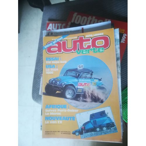 Auto Loisirs 22 De 1981 Baja 1000,Vw Baja Bug,2cv,Duesenberg Replica,Cx Penthouse,Datsun Pick Up Diesel,Mercedes G