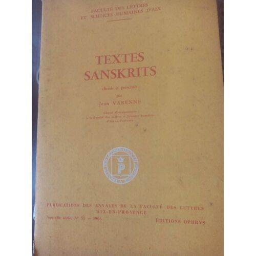 Textes Sanskrits
