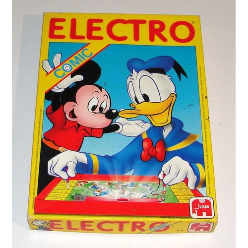 Electro Comic 1982 Jeu Educatif Disney Mickey Donald Jumbo