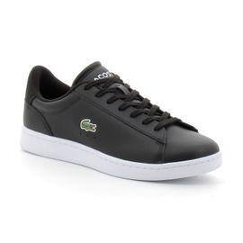 Lacoste Basket En Cuir Carnaby Set Noir