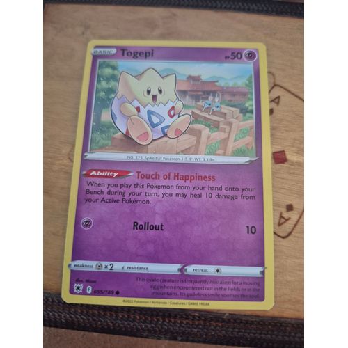 Carte Pokémon Togepi 055/189