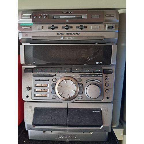 Chaine compacte hi-fi Sony - modèle DHC-MDX10 - 1999