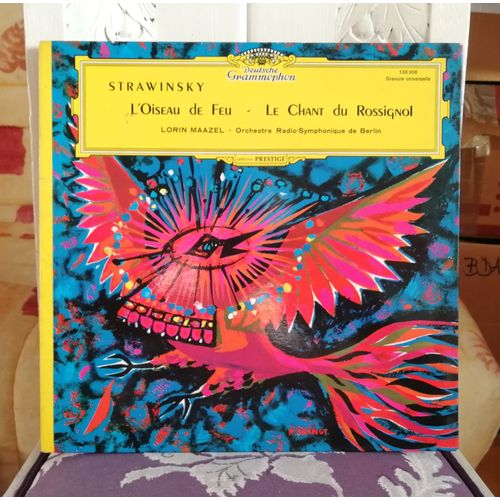 Lp Stravinsky : L'oiseau De Feu - Lorin Maazel - Dg 138 006
