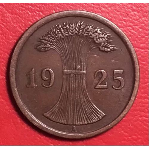 2 Reichspfennig - 1925 A - Allemagne