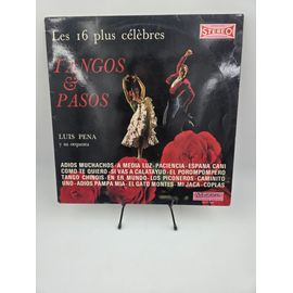 Vinyle 33 Tours Les 16 Plus Célèbres Tangos Et Pasos (Luis Pena) Avec Fourreau