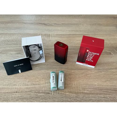 Box Vaporesso Gen S 220 Watt avec 2 accus VTC 6 18650