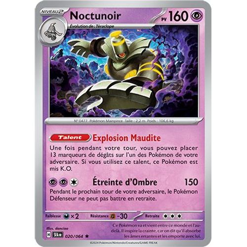 Noctunoir - Holo - 020/064 - Fable Nebuleuse