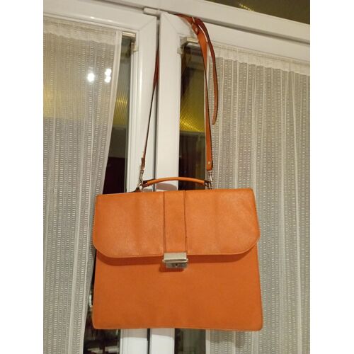 serviette cartable porte documents - couleur Orange