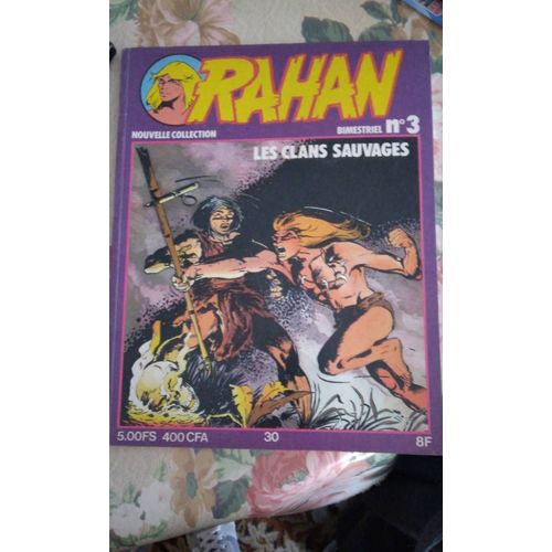 Magasine Rahan Bimestriel Numéro 3 Les Clans Sauvages