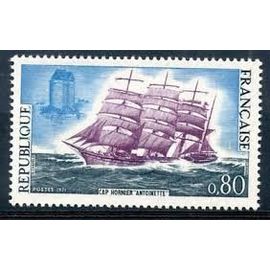 Quatre-Mâts Cap-Hornier "Antoinette" Année 1971 N° 1674 Yvert Et Tellier Luxe