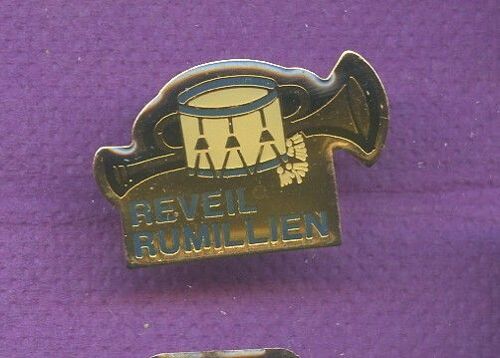 Rare Pins Musique Tambour Trompette Reveil Rumillien B720