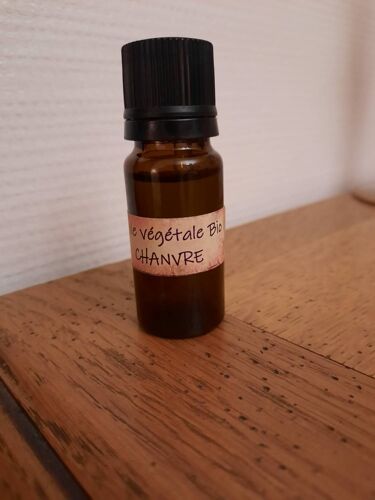 Huile Végétale De Chanvre Bio 10ml 